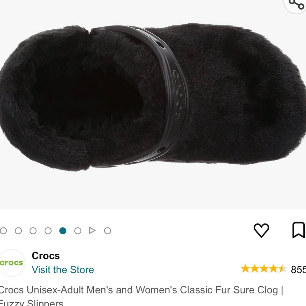COPY - Furry Crocs …women’s size 11 or men’s size 9